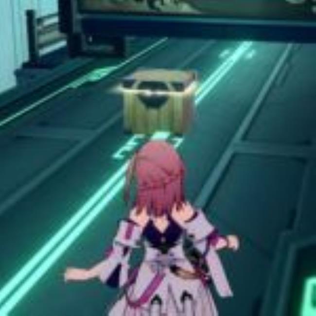 Ho<em></em>nkai Star Rail Stargazer Navalia Chest On Green Platform