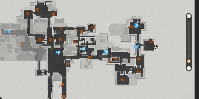 Ho<em></em>nkai Star Rail Cloudford Map With Chest Locations
