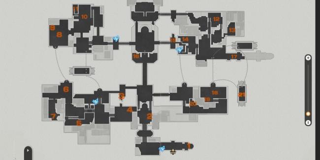 Ho<em></em>nkai Star Rail Artisanship Commission map With Chest Locations