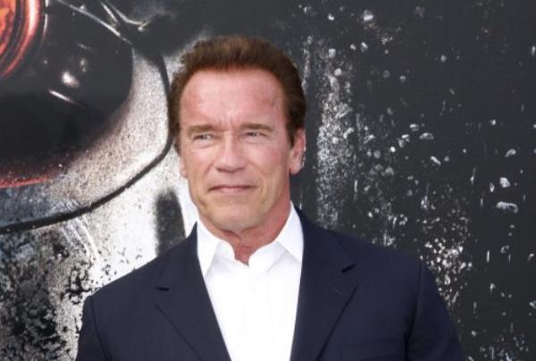Arnold Schwarzenegger at the premiere of "Terminator Genisys" in 2015
