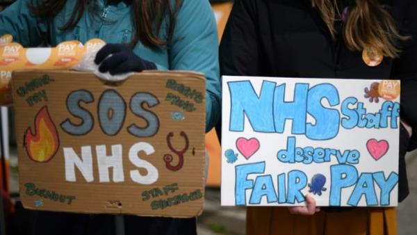 Doctors in England start lo<em></em>ngest strike in NHS history