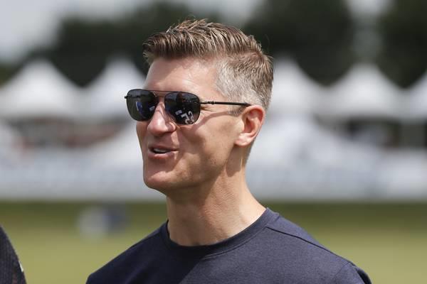 Bears general manager Ryan Pace at training camp in Bourbo<em></em>nnais on Aug. 1, 2019.