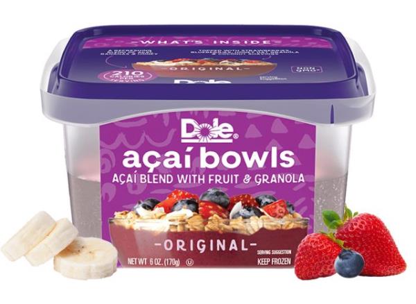 Dole Frozen Acai Bowl