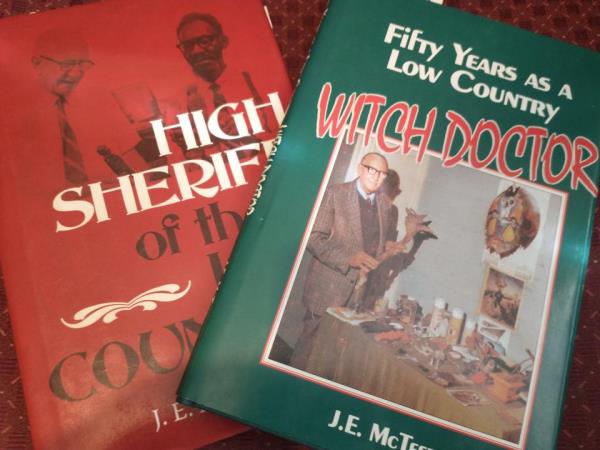 Two of Ed McTeer's books a<em></em>bout his life and career.