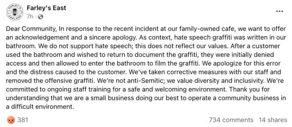 apology