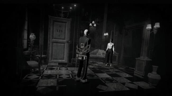 Lorelei And The Laser Eyes, Card Suit Doors, Music Room