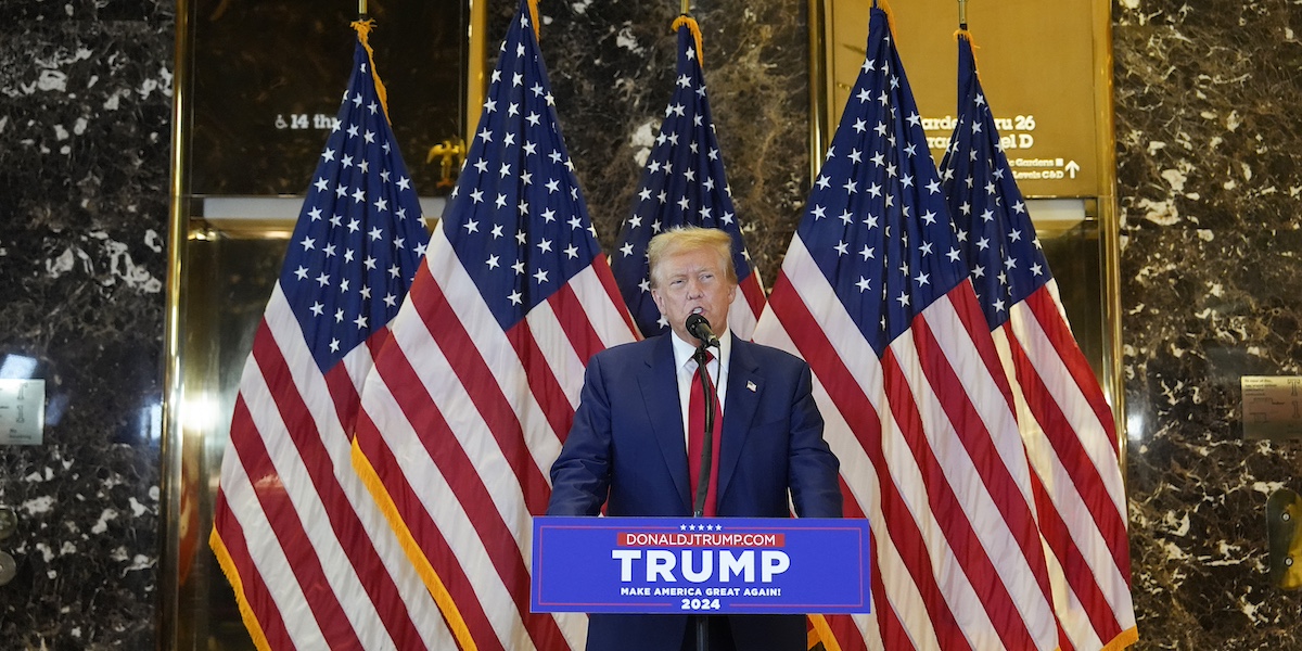 Do<em></em>nald Trump’s marketing campaign committee stated it raised almost $53 million within the 24 hours after the conviction