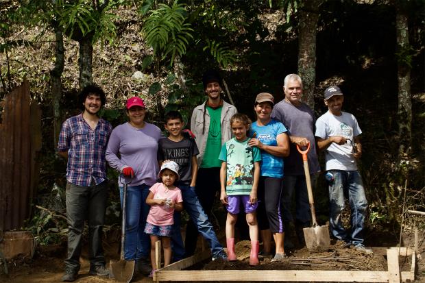 The Costa Rica Wildlife Foundation joins with farmers from the village of Herradura de Rivas in the foothills of Cerro Chirripó, the nation’s highest mountain, to build a predator-proof chicken coop. 