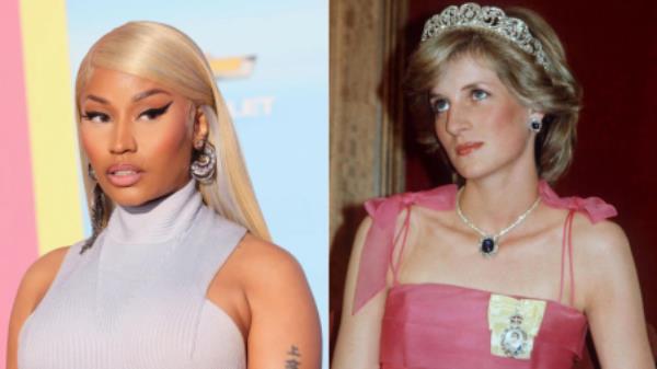 Nicki Minaj and Princess Diana. Photo: Collected