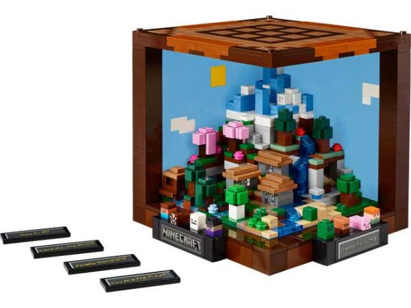 Image for article titled Lego's First Adult-Focused Minecraft Set Is a Very Stylish Cube
