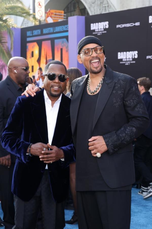 Martin Lawrence and Will Smith at the Los Angeles premiere of Bad Boys: Ride Or Die