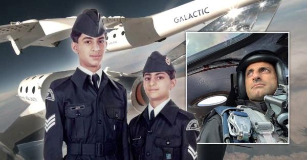 Caption: Virgin Galactic spaceflight pilot?s ?pinch me moment? realising childhood dreamVia Virgin Galactic