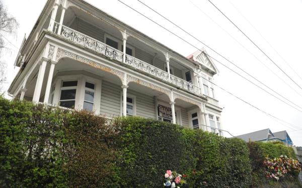 Flowers placed outside the flat in Dundas Street, Dunedin wher<em></em>e 19-year-old Sophia Crestani died during a party on Saturday 5 October.