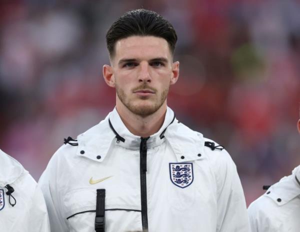 England and Arsenal star Declan Rice
