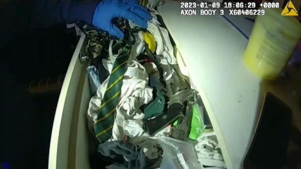 Six firearms were found at Danny Butler's family home. Pic: Met Police