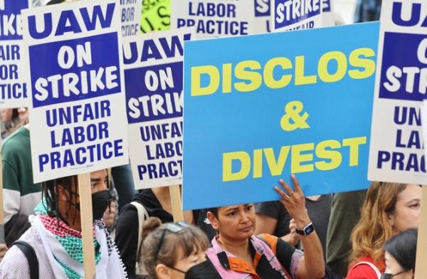 Police arrest ‘many’ at Israel-Hamas war protest at UC Santa Cruz, school says