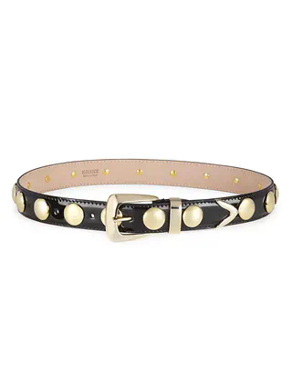 Benny Studded Leather Belt