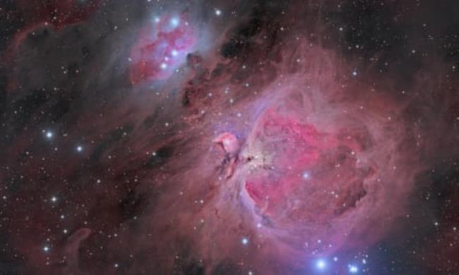 The Orion Nebula, wher<em></em>e Penzias, Wilson and Keith Jefferts detected interstellar carbon monoxide.