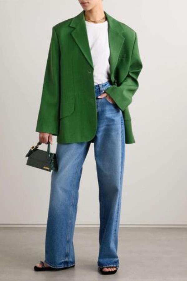 JACQUEMUS Titolo woven blazer