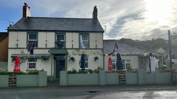 Heather Skipper, landlady of the Royal Oak in Penclawdd, Swansea. Pic: Heather Skipper