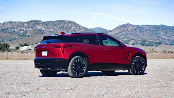 2024 Chevrolet Blazer EV RS rear profile
