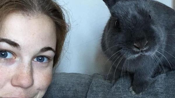 Leanne Freeman's house rabbit Thumper died after suffering from the effects of a parasite called E cuniculi. She had him created at Cherry Tree Pet Crematorium in Kent