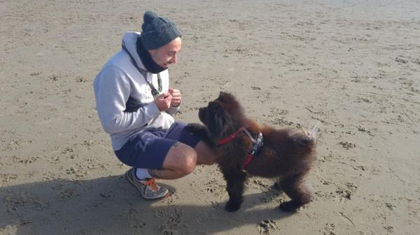 Brad Webber's chow chow Kia died in 2021