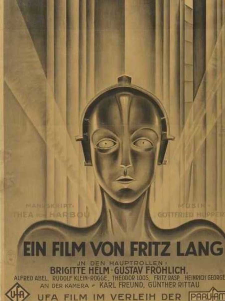 Poster for Metropolis (1927).