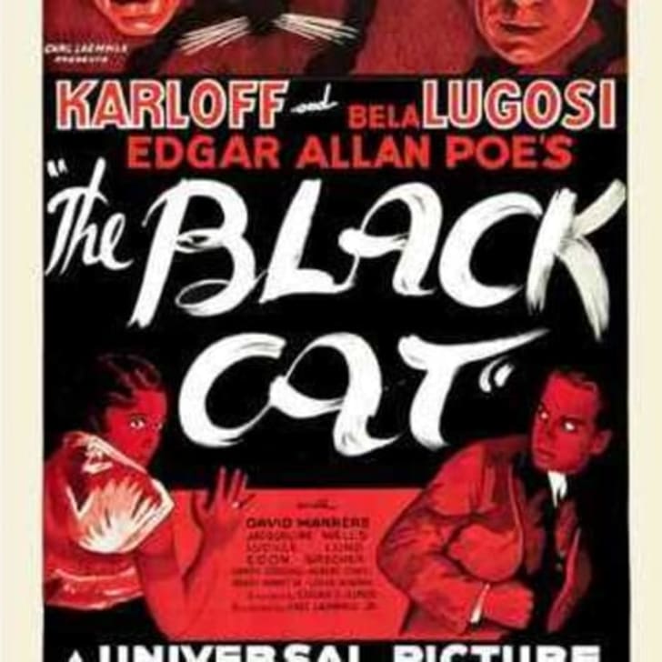 Poster for The Black Cat (1934).