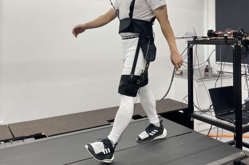 A wearable robot that assist people with walking 