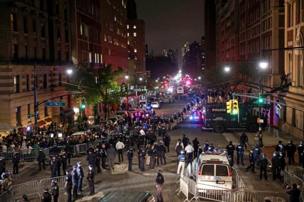 The raid was the second, large-scale attempt to clear out the anti-Israel protesters occupying Columbia University.