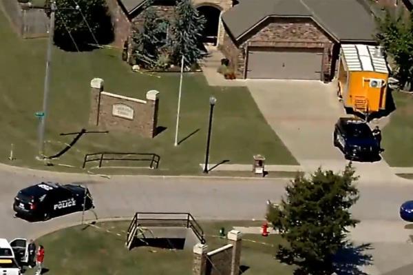 The 10-year-old was the one to call police to the home on the morning of April 22 after waking up to discover what police described as 