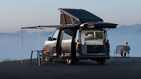 VW California Co<em></em>ncept - rear, camping