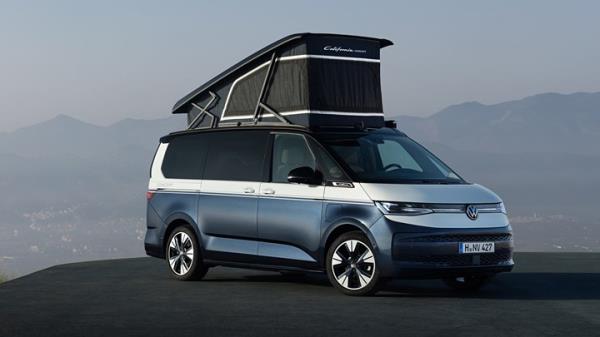 VW California Co<em></em>ncept - front, roof popped