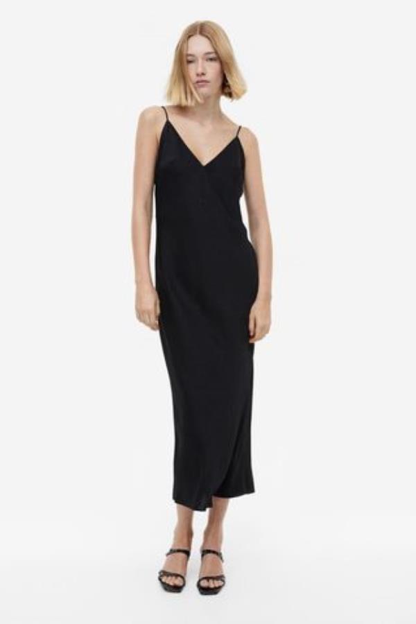 V-Neck Slip Dress