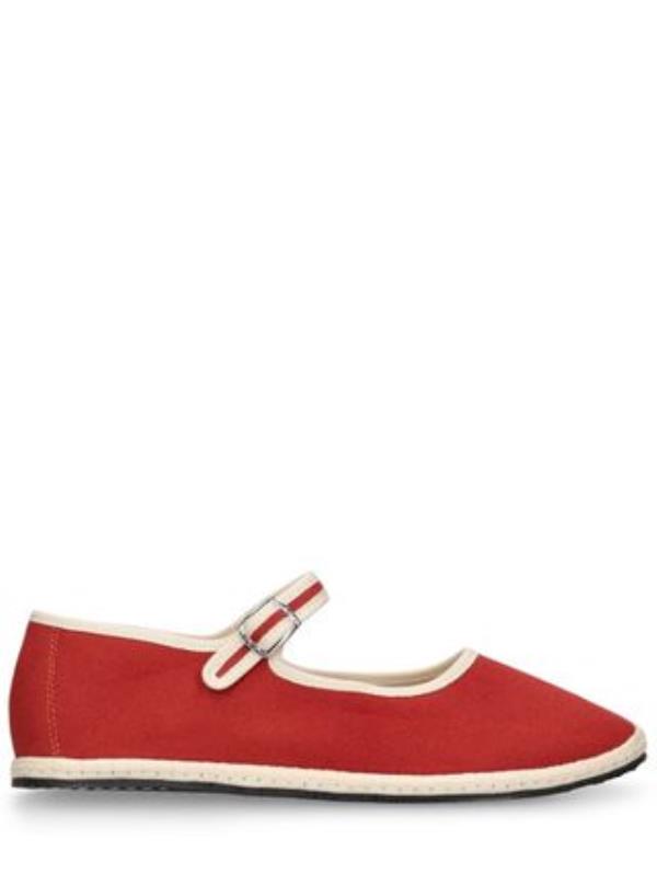 10mm Mary Jane Lido Cotton Slippers - Vibi Venezia - Women | Luisaviaroma