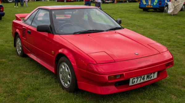 Toyota MR2 at car show