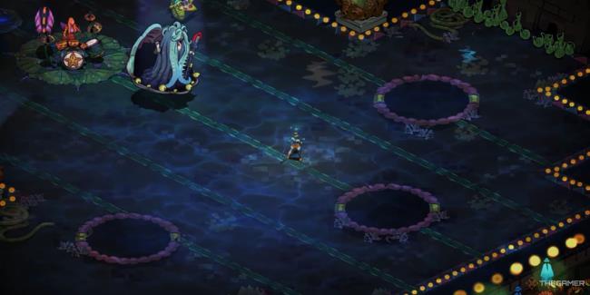 Melinoe a<em></em>bout to fight Scylla.