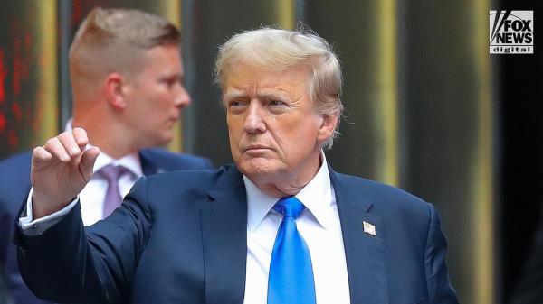 Do<em></em>nald Trump arrives to Trump Tower after being found guilty
