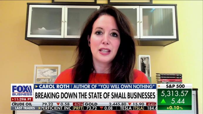 'You Will Own Nothing' author Carol Roth discusses the state of small businesses in the U.S. on 'Making Money.' 