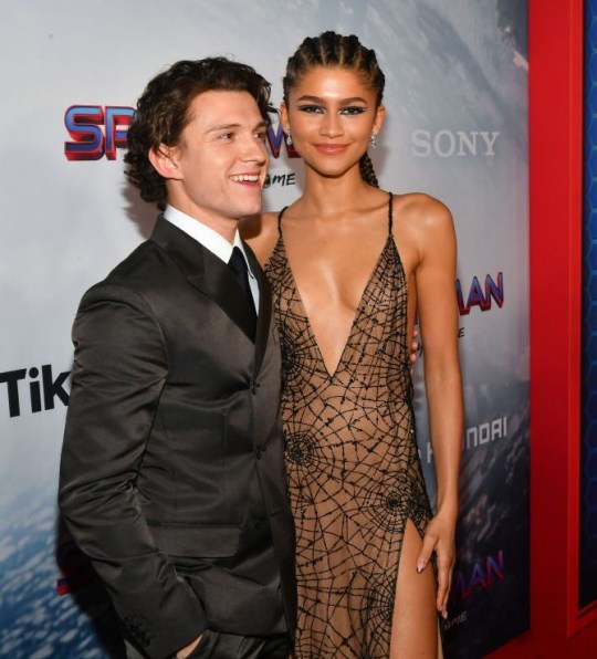 Tom Holland and Zendaya 