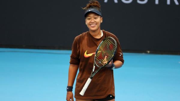 Naomi Osaka returns after havin<em></em>g her first child. Pic: AP