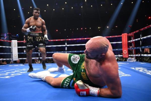 Tyson Fury and Francis Ngannou
