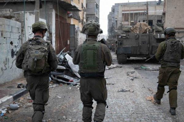 Israel's military operates in the Gaza Strip during a temporary truce between Israel and the Palestinian Islamist group Hamas, in this handout picture released on November 27, 2023.