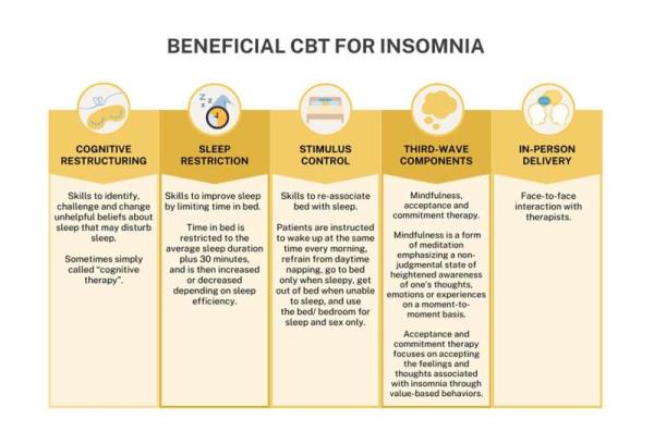 Streamlining cognitive behavioral therapy for chro<em></em>nic insomnia