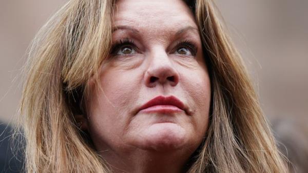 Emma Webber, mother of Barnaby Webber, outside Nottingham Crown Court</p>

<p>　　Pic: PA</p>

<p>　　