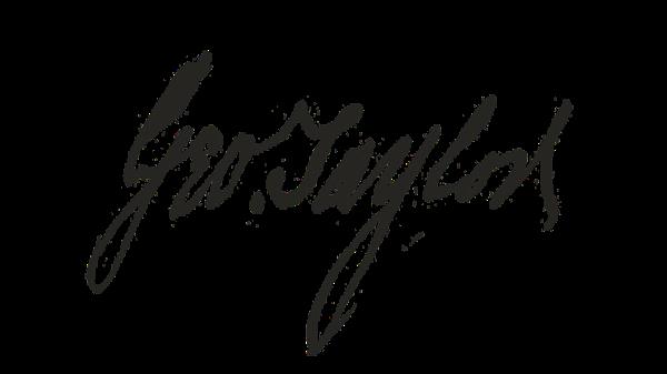 George Taylor signature