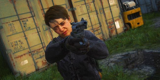 The Last of Us Part 2 Mel aiming a gun