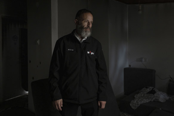 Yossi Landau, a volunteer with an emergency respo<em></em>nse team, said he had not taken pictures of the bodies from the October 7 attacks because it was not allowed.
