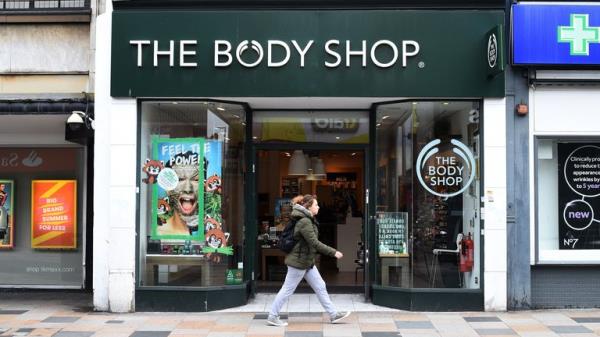 A view of a The Body Shop branch in London.</p>

<p>　　Pic: PA